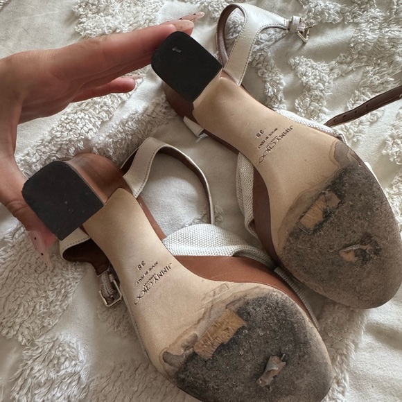 Jimmy Choo Heloise 120 Ankle-strap Platform Sandals - Picture 7 of 8